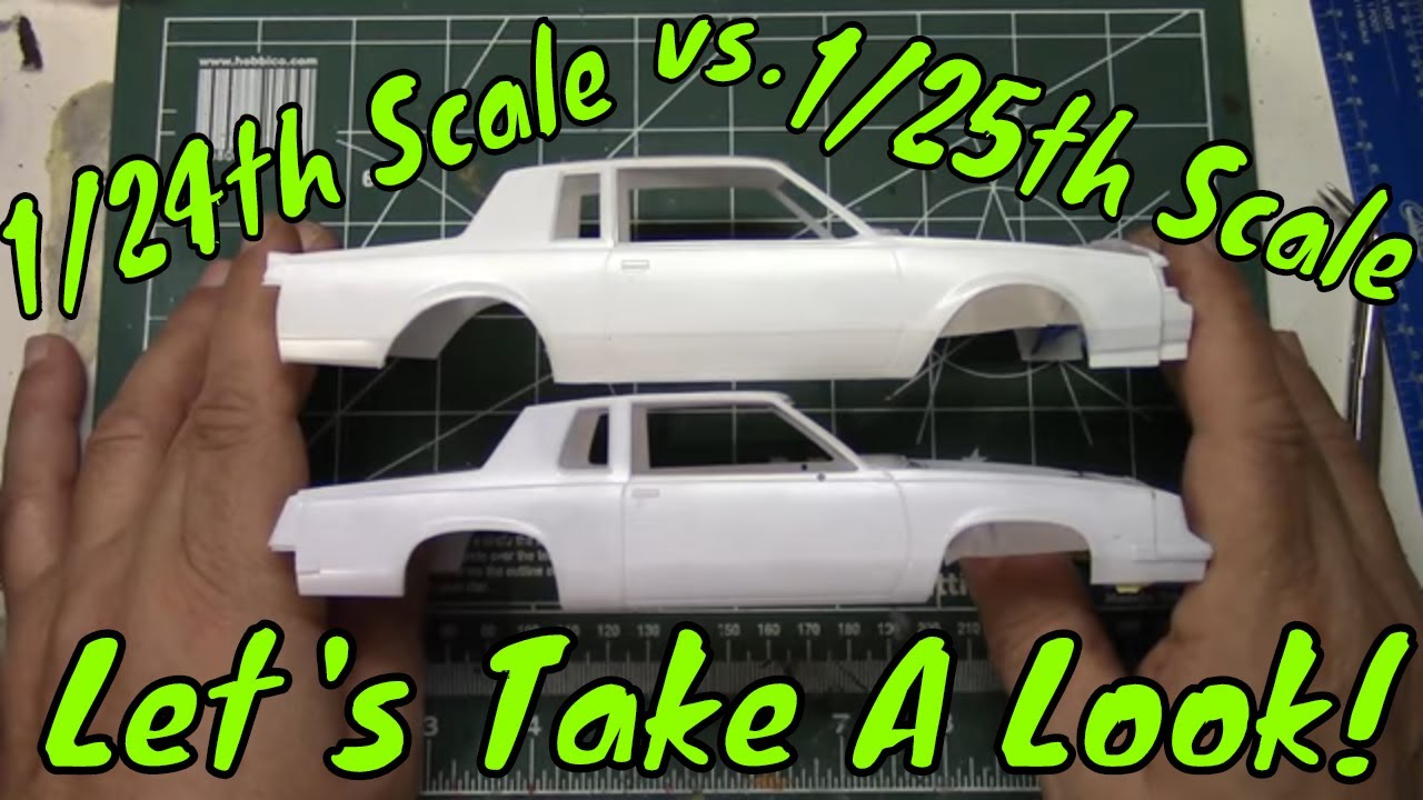 How Big is a 1/25 Scale Car