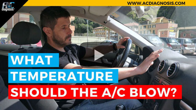 How Cold Should Ac Blow in Car