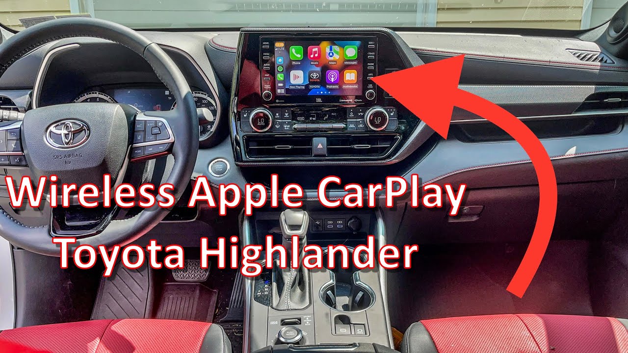 How to Connect Apple Carplay to Highlander