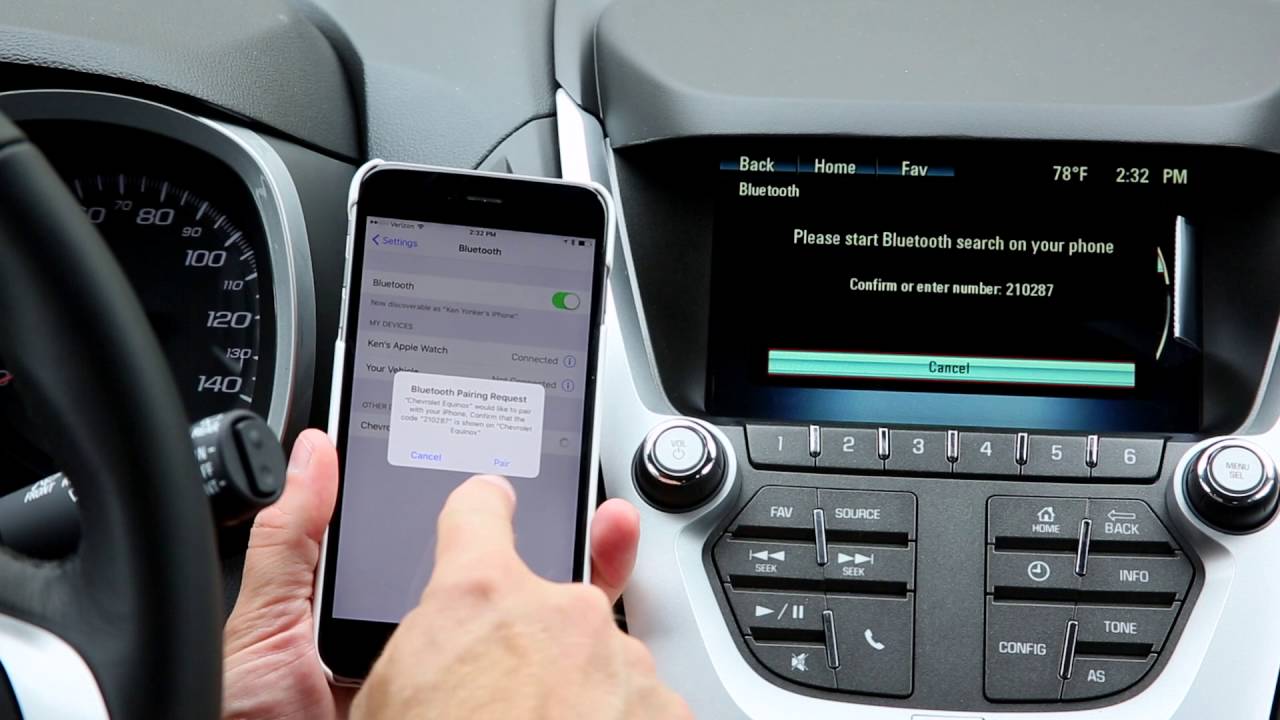 How to Connect Iphone to Chevy Equinox