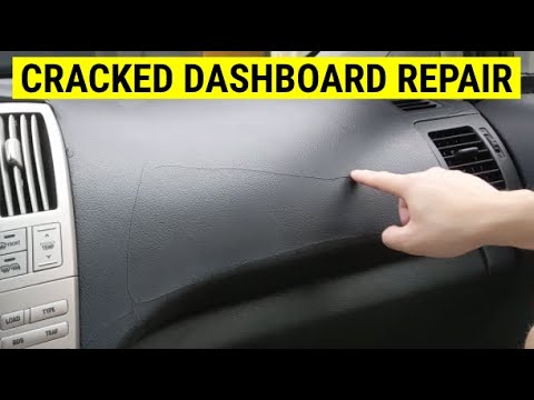 How to Fix a Cracked Dashboard in a Car