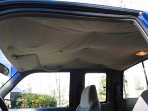 How to Fix Car Roof Lining Without Removing