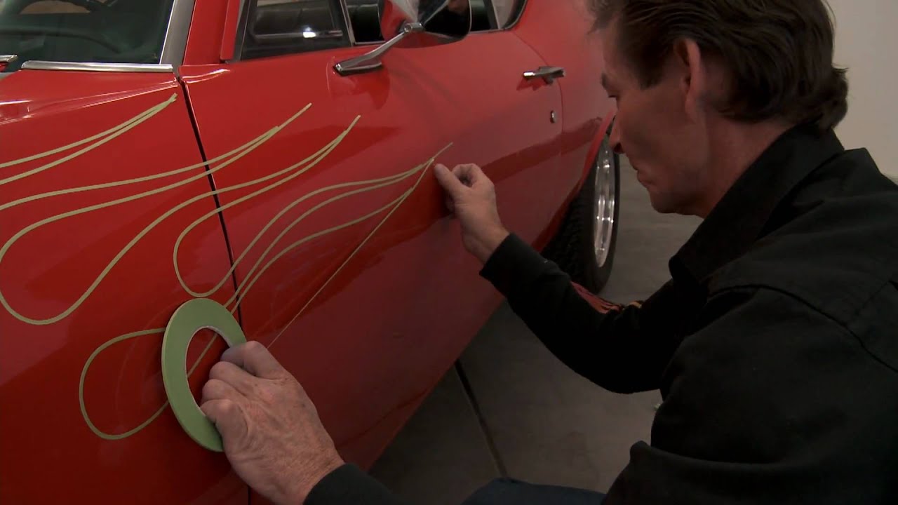 How to Paint Flames on a Car