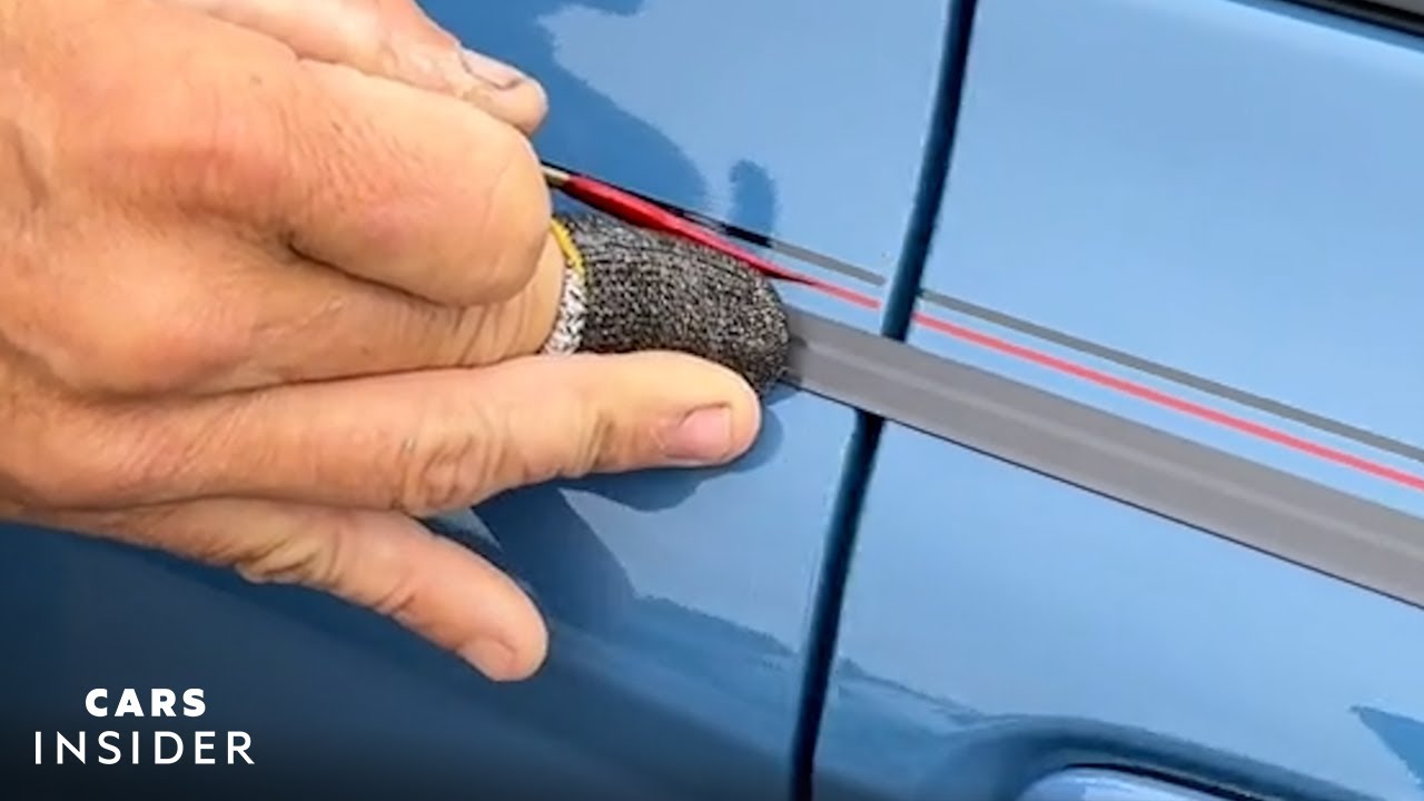 How to Pinstripe a Car