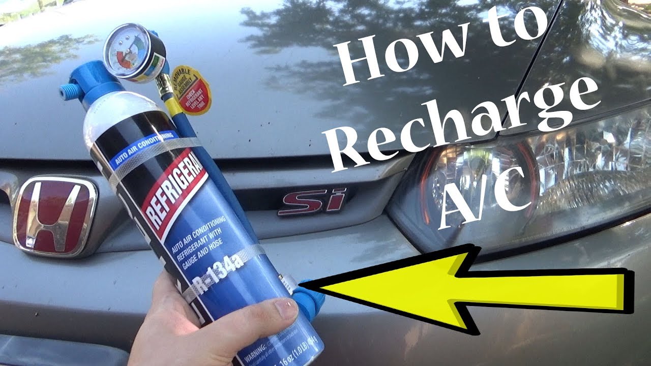 How to Recharge Car Ac Honda Civic