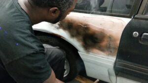 How to Remove Bondo from Car