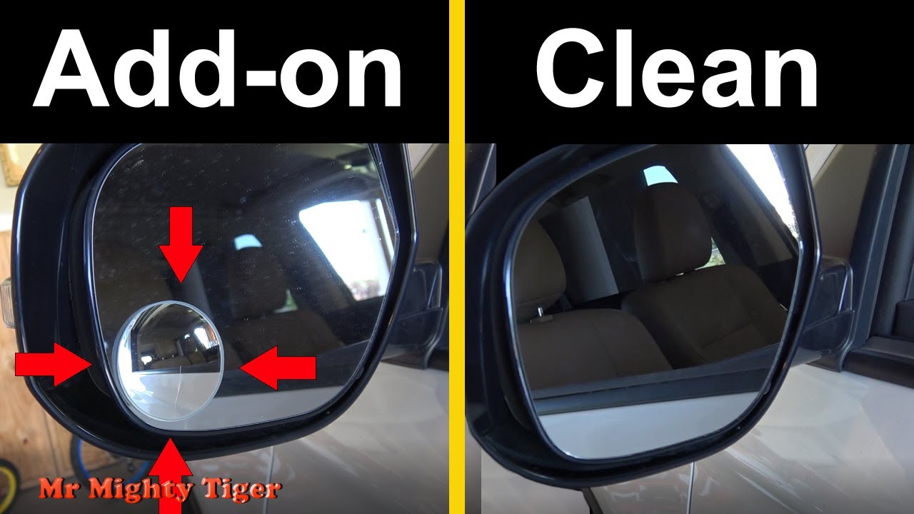 How to Remove Car Blind Spot Mirror