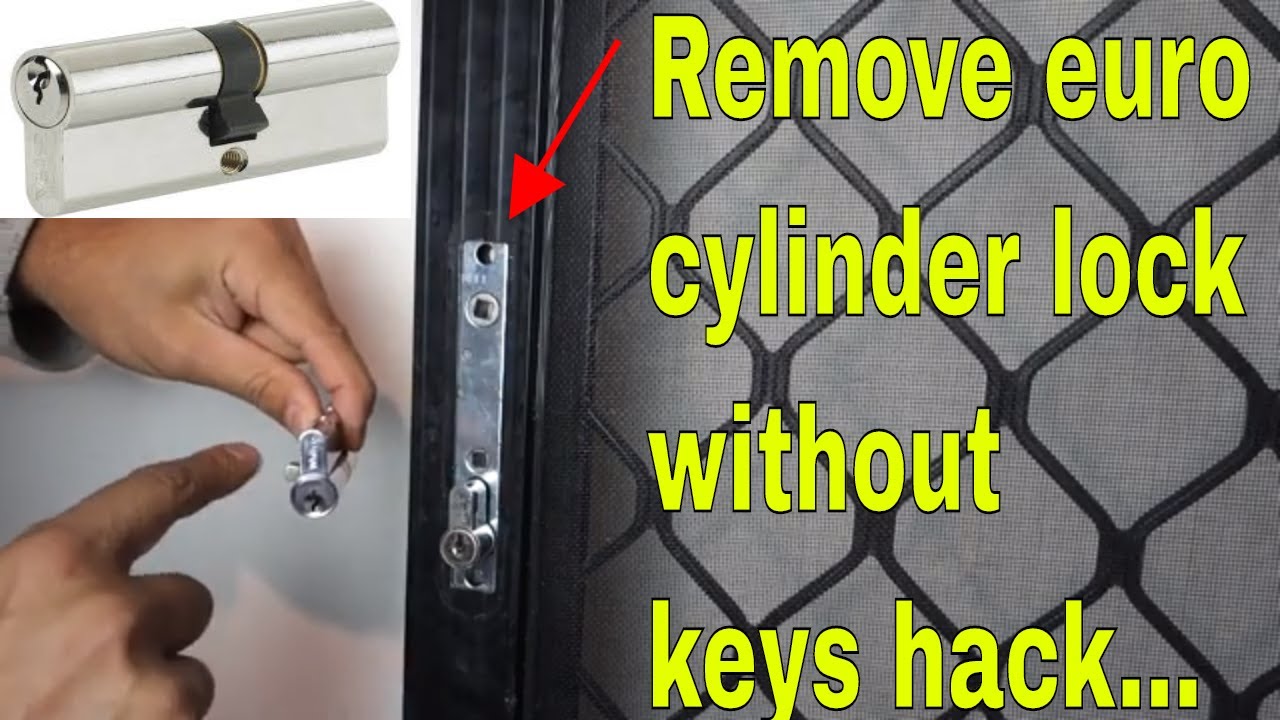 How to Remove Car Door Lock Cylinder Without Key