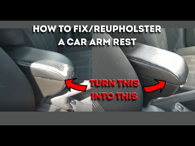 How to Repair Vinyl Armrest in Car