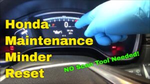 How to Reset Honda Maintenance Minder