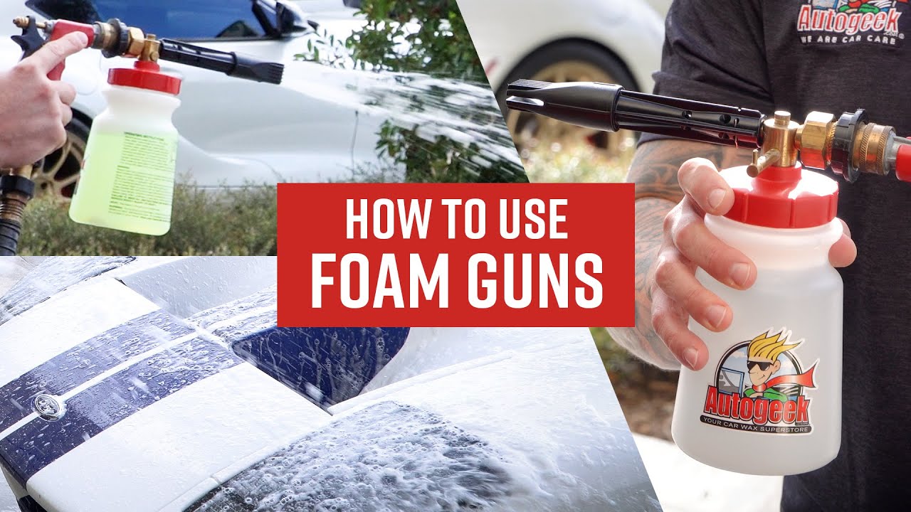 How to Use Foam Cannon to Wash Car