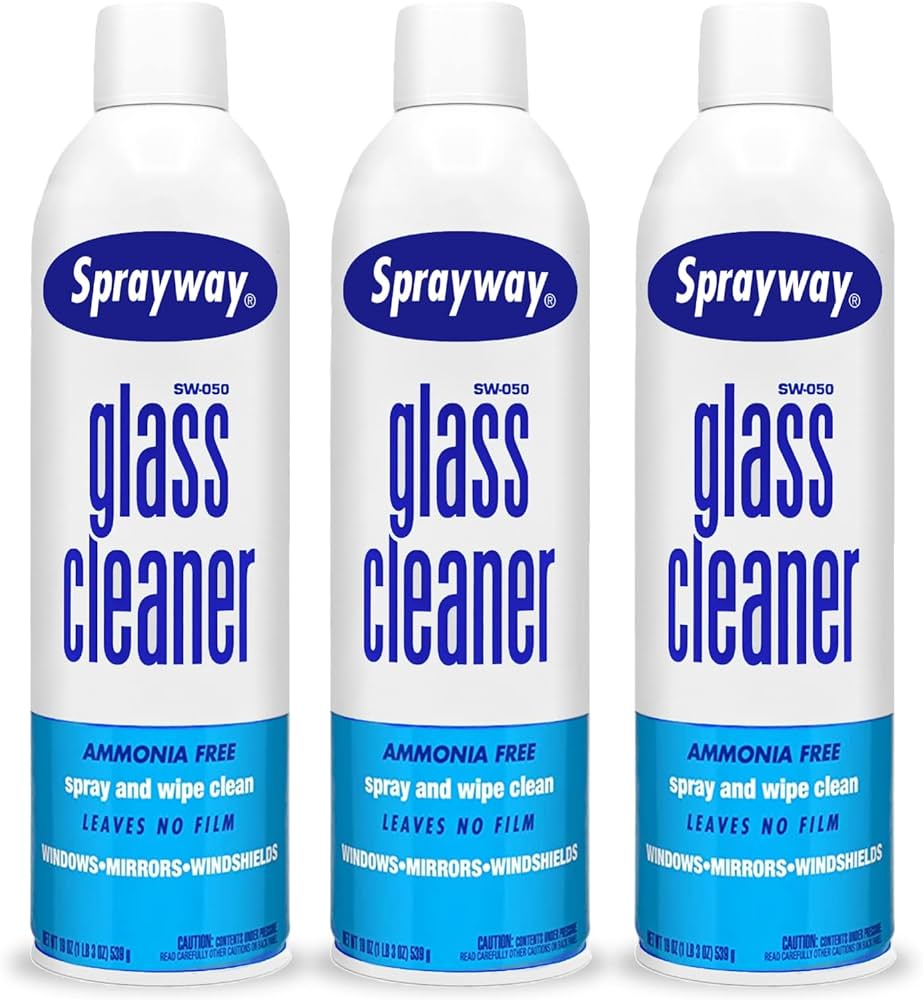 Is Sprayway Glass Cleaner Safe For Tinted Windows