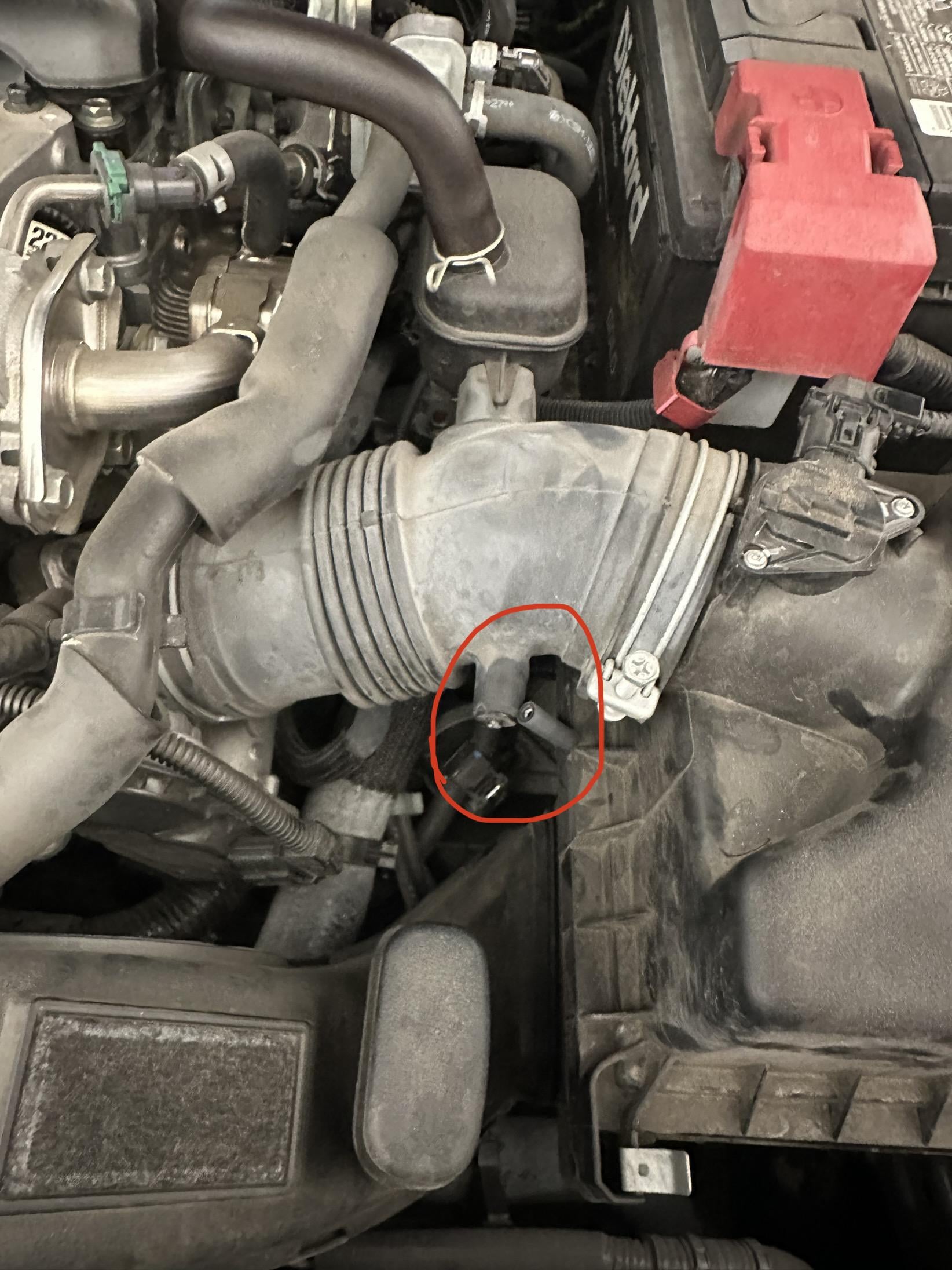 What Is The Hose Connected To The Air Intake